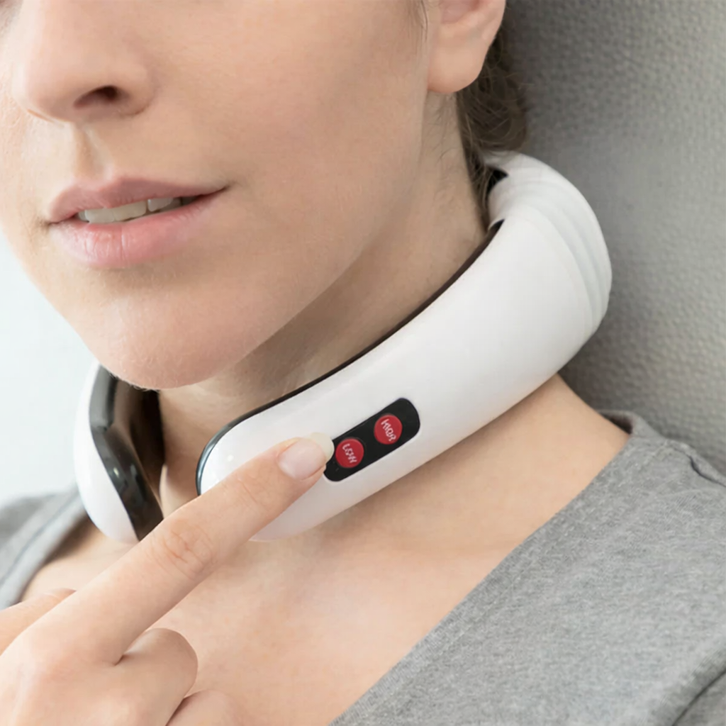 Masajeador de cuello y espalda electromagnético