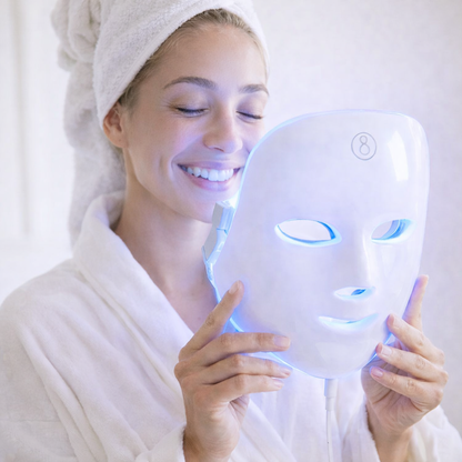 Máscara facial LED