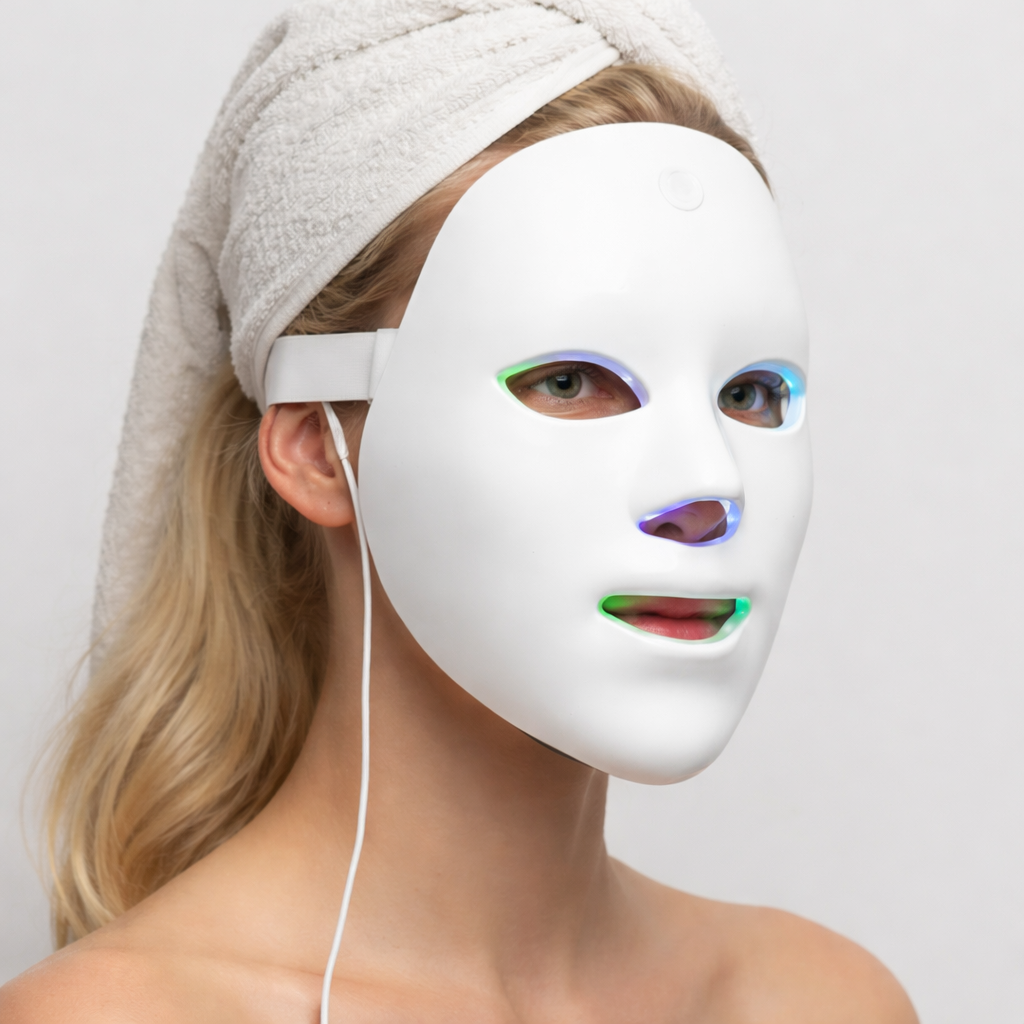 Máscara facial LED