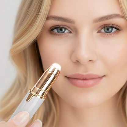 Depiladora facial de precisión con LED