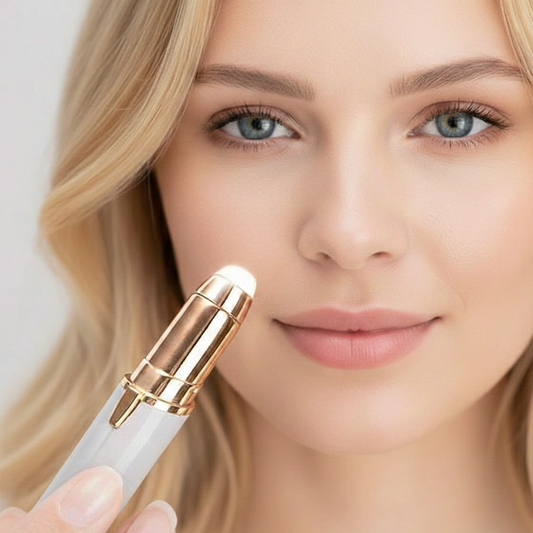 Depiladora facial de precisión con LED
